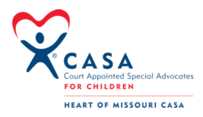 Heart of Missouri CASA logo