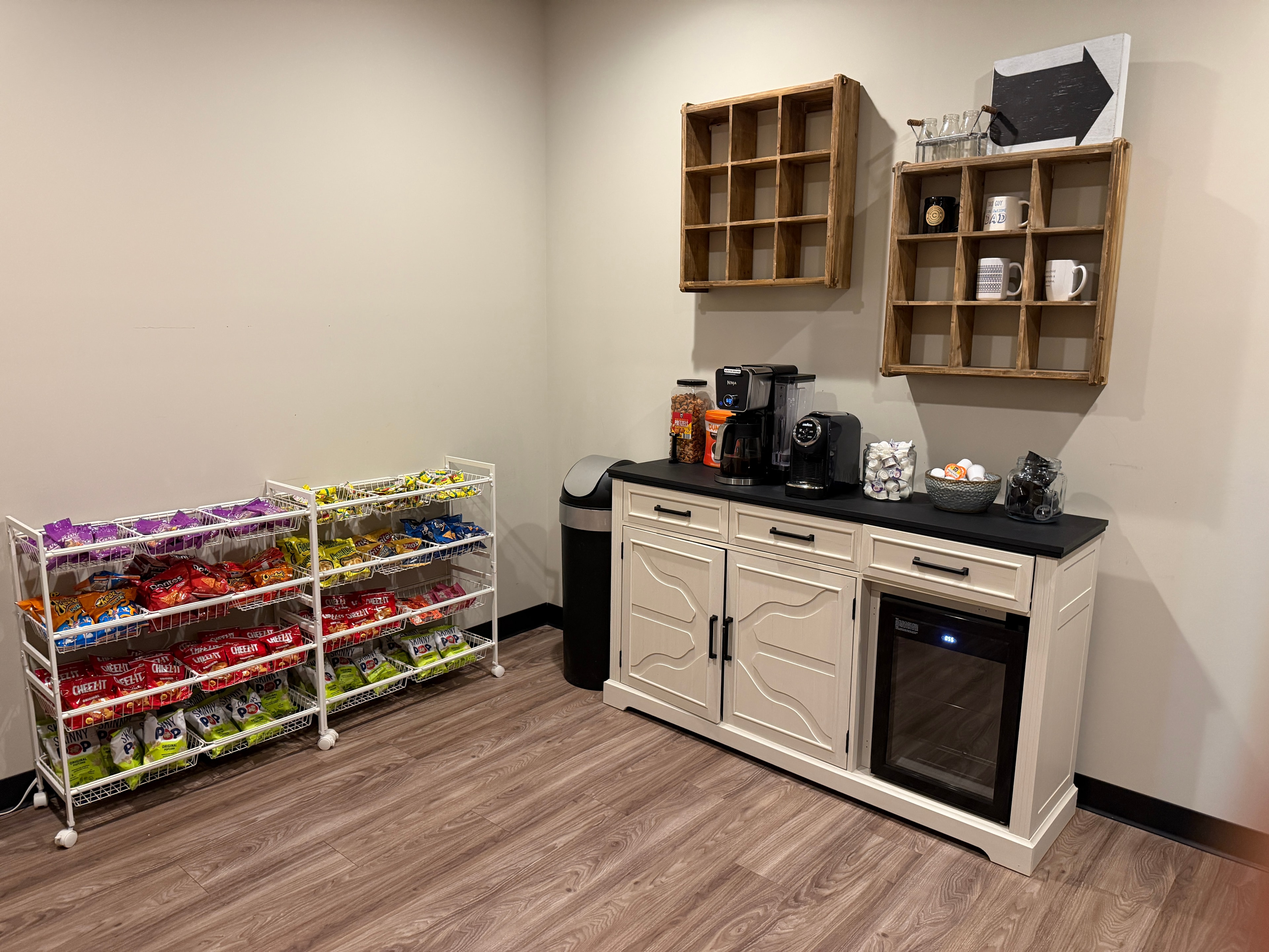Coffee and espresso bar